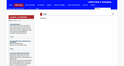 Desktop Screenshot of leiderschapinbeweging.nl